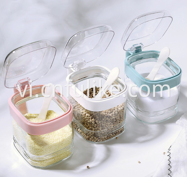 Transparent Condiment Container